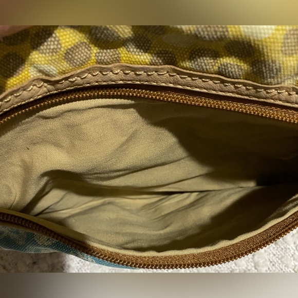 Fossil Maddox Tapestry Purse/Shoulder Bag Boho - Picture 4 of 6